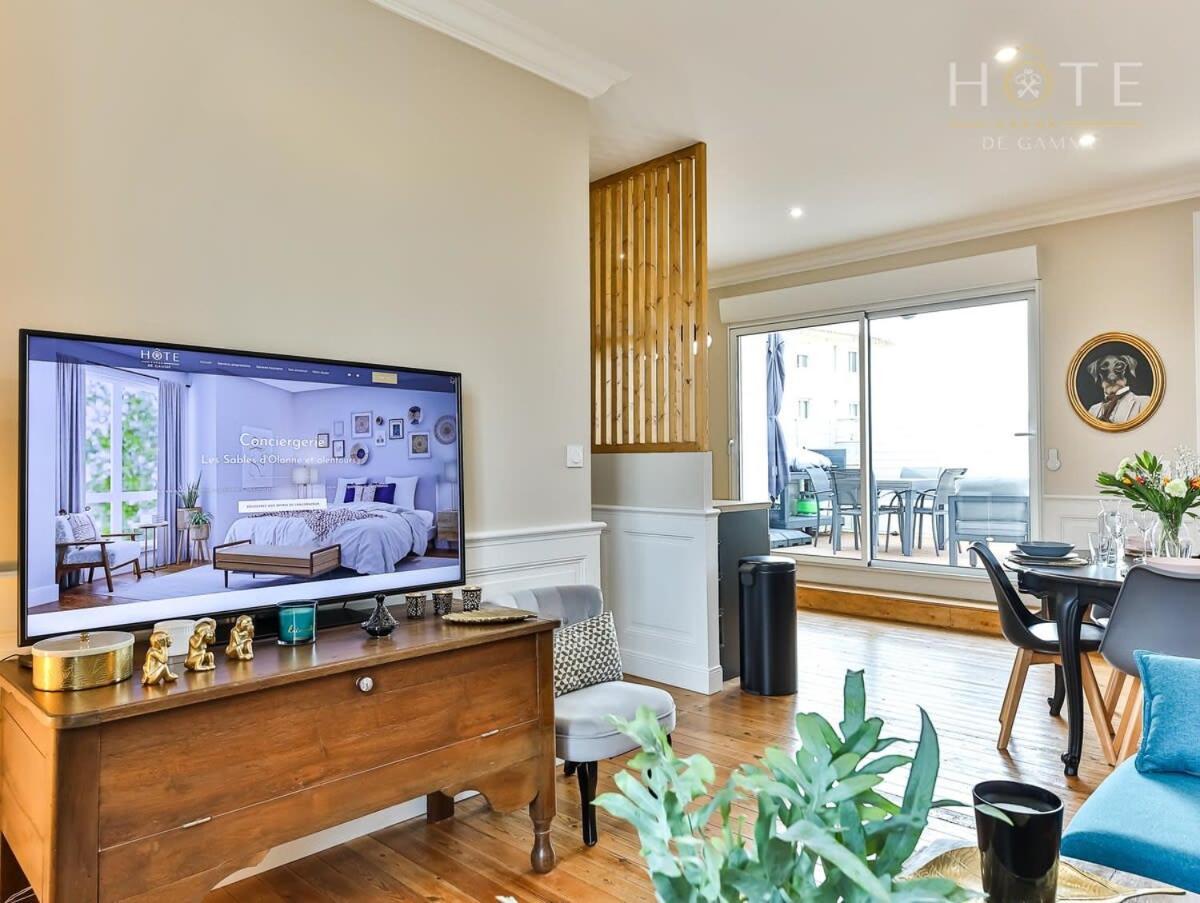 Chaleureux Logement-Centre Ville-Proche Gare-Plage Les Sables-d'Olonne Luaran gambar